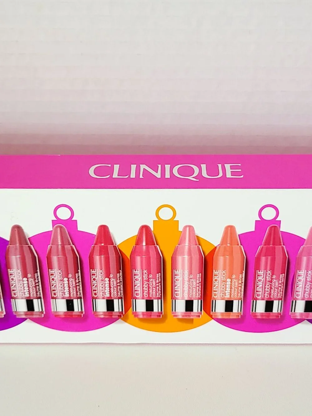 CLINIQUE The Chubbettes 20pc Chubby Stick Moisturizing Lip Colour Balm MINIs Set